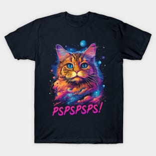 Pspspsps! Cat Lover Design T-Shirt